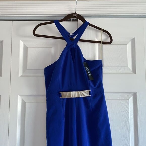 🔥Guess by marciano jumpsuit royal blue sz 4 New#3 - Picture 2 of 8